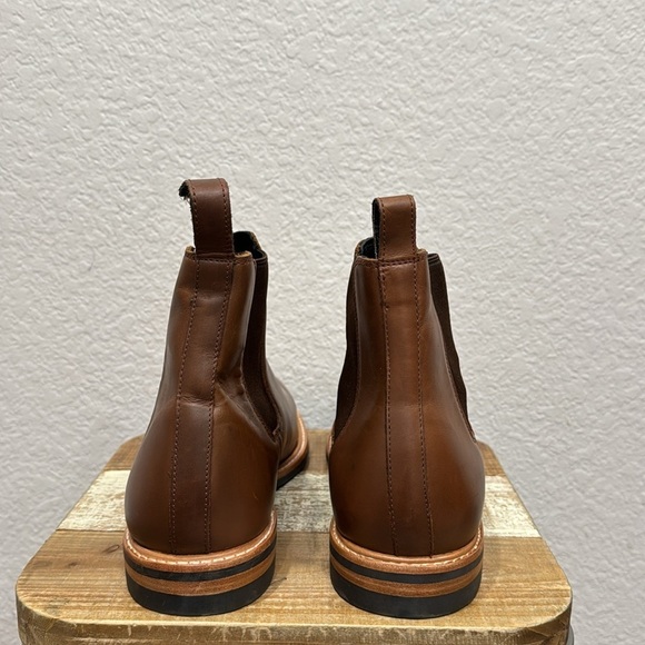 Nisolo Marco All Weather Brown Leather Chelsea Boots Size 12.5 - Picture 6 of 7